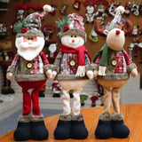 Telescopic Snowman Figure Christmas Decoration