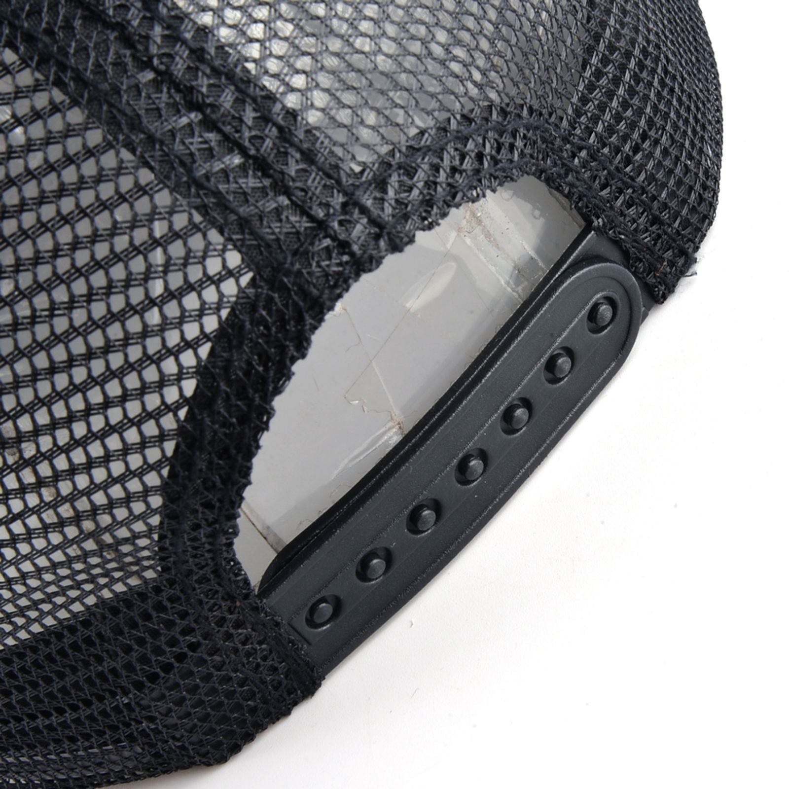 Unisex Black Baseball Cap with Animal Embroidery Patch