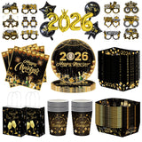 Happy New Year Party Supplies Set