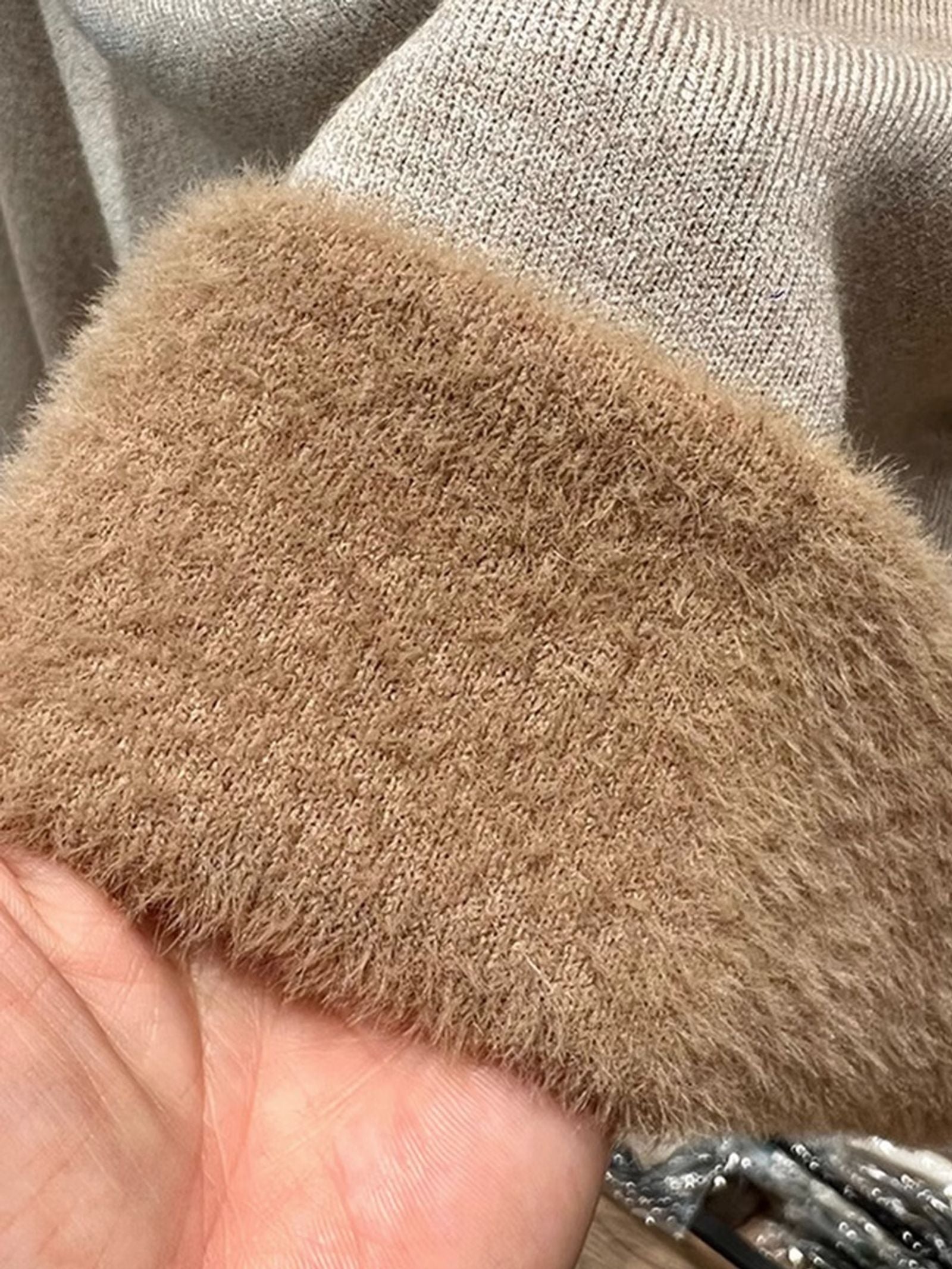 Women's Autumn Winter Fleece Sweater - Long Sleeve Casual Top