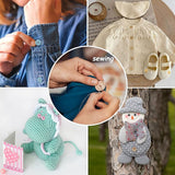 50g Pack Mix Size Color Resin Sewing Buttons