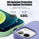 Luxury Liquid Silicone Phone Case for iPhone 11-16 Pro Max
