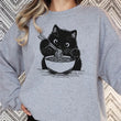 Kawaii Cat Eating Ramen Sweatshirt