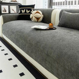 Minimalist Jacquard Anti-Slip Sofa Cover for All Seasons