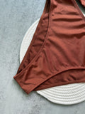 3 Colors Cut Out One Piece Swimsuit for Women