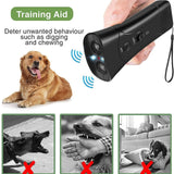 Ultrasonic Dog Bark Stopper with Flash Light