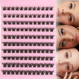 DIY Eyelash Extension Kit with Individual Lash Clusters