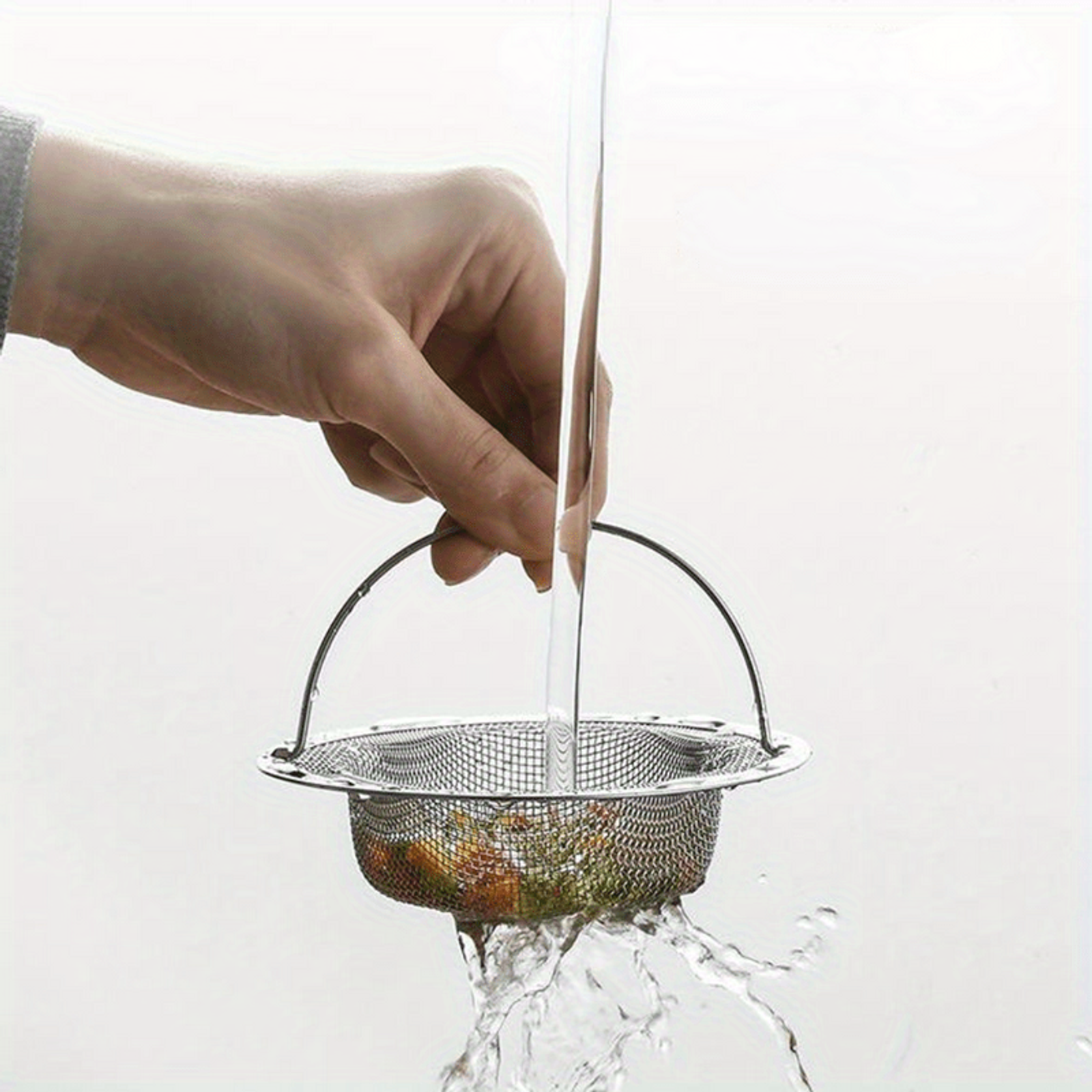 Stainless Steel Bathtub Hair Catcher and Sink Strainer
