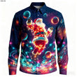 Funny Christmas Men's Santa Claus Long Sleeve Shirt