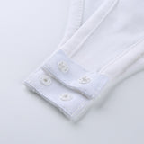 Casual Basic Black and White Short Sleeve Bodysuit for Women