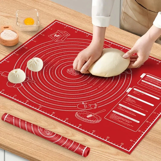 Non-Stick Baking Mat for Pizza & Cakes - Easy Clean