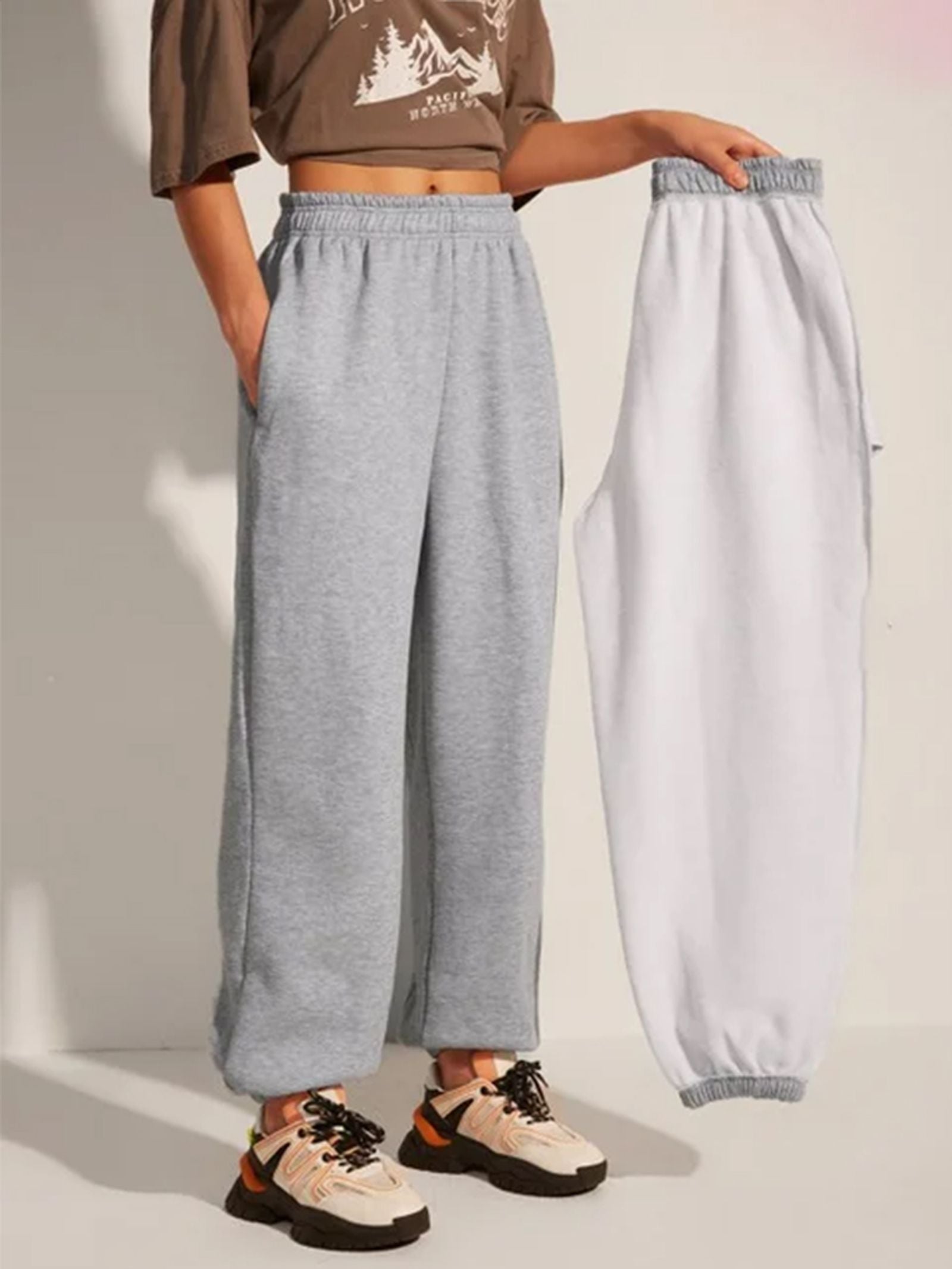 Comfortable High Waist Sweatpants for Women