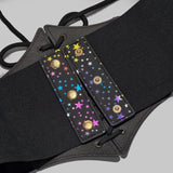 Gothic Plus Size Stretch Lace Cummerbund and Corset Belt