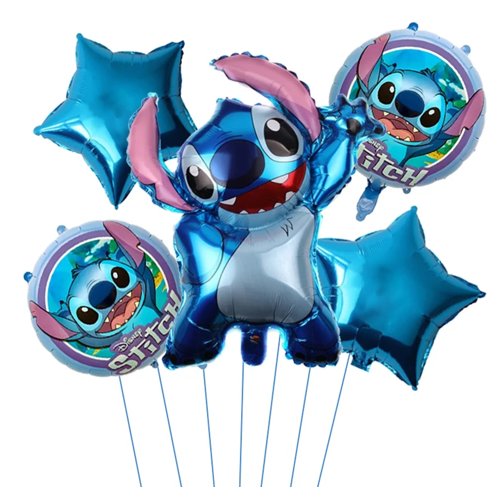 Disney Lilo & Stitch 123-Piece Birthday Balloon Set