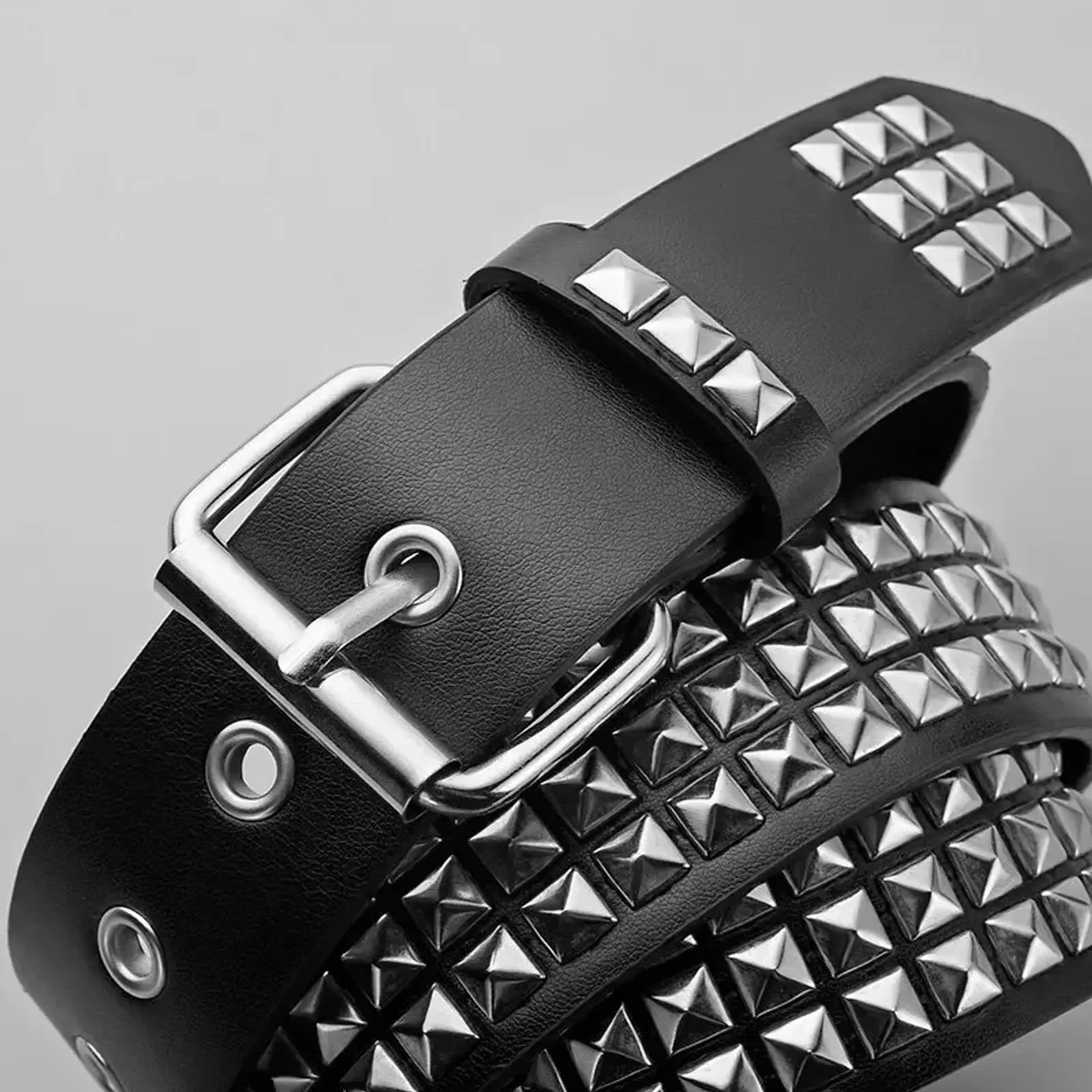 Punk Style Rivet Belt for Men and Women