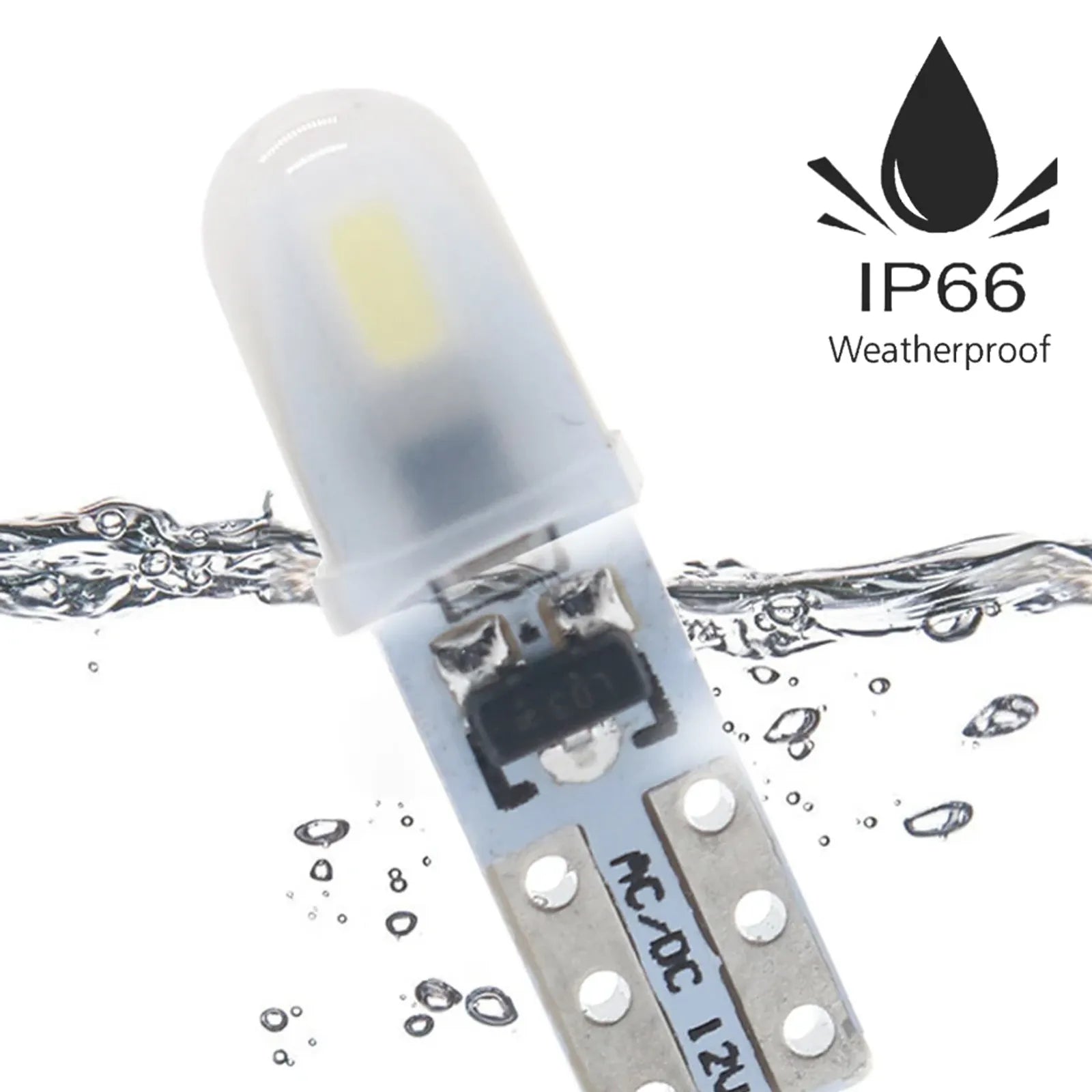 10Pcs T5 LED Dashboard Lights for Cars