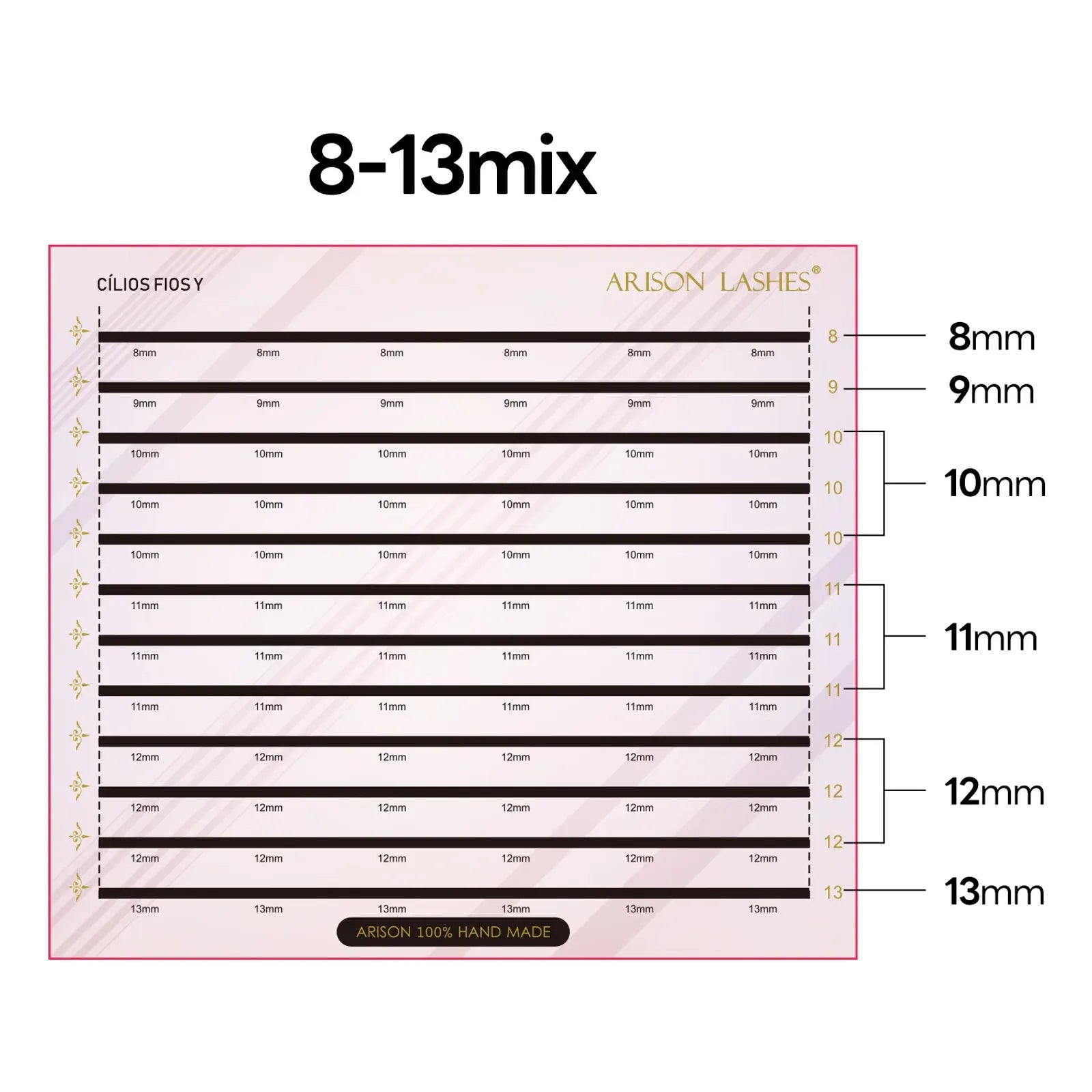 ARISON Plus 2 in 1 Magnetic Premade Volume Fans Eyelashes