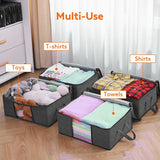 Foldable Large Capacity Storage Bags for Clothes & Blankets