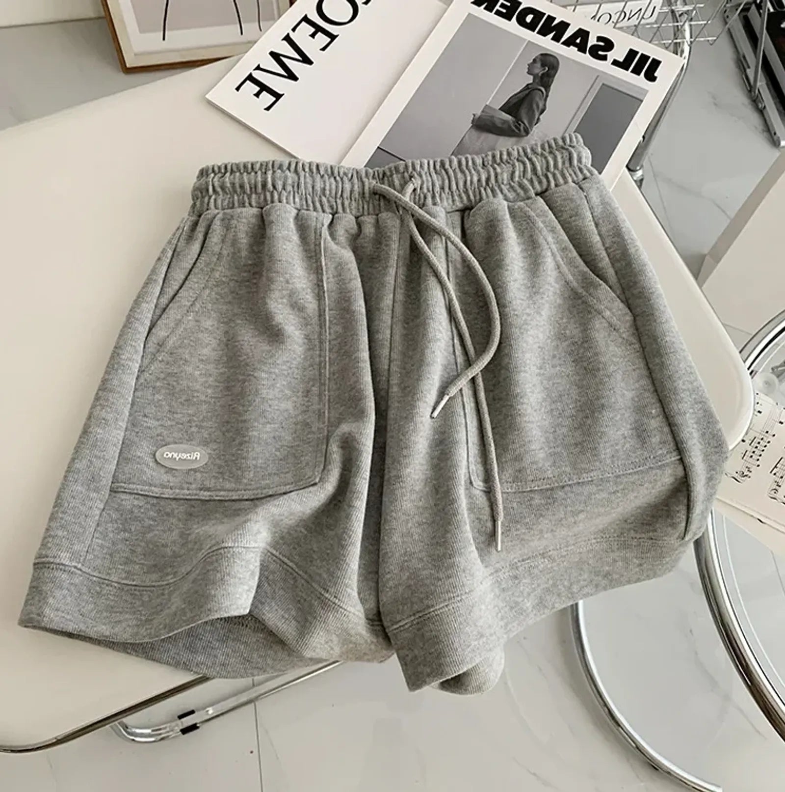 Women's Comfortable Loose Wide-Legged Drawstring Pants