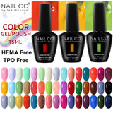 HEMA Free Top Base Coat Nail Gel Polish 15ml