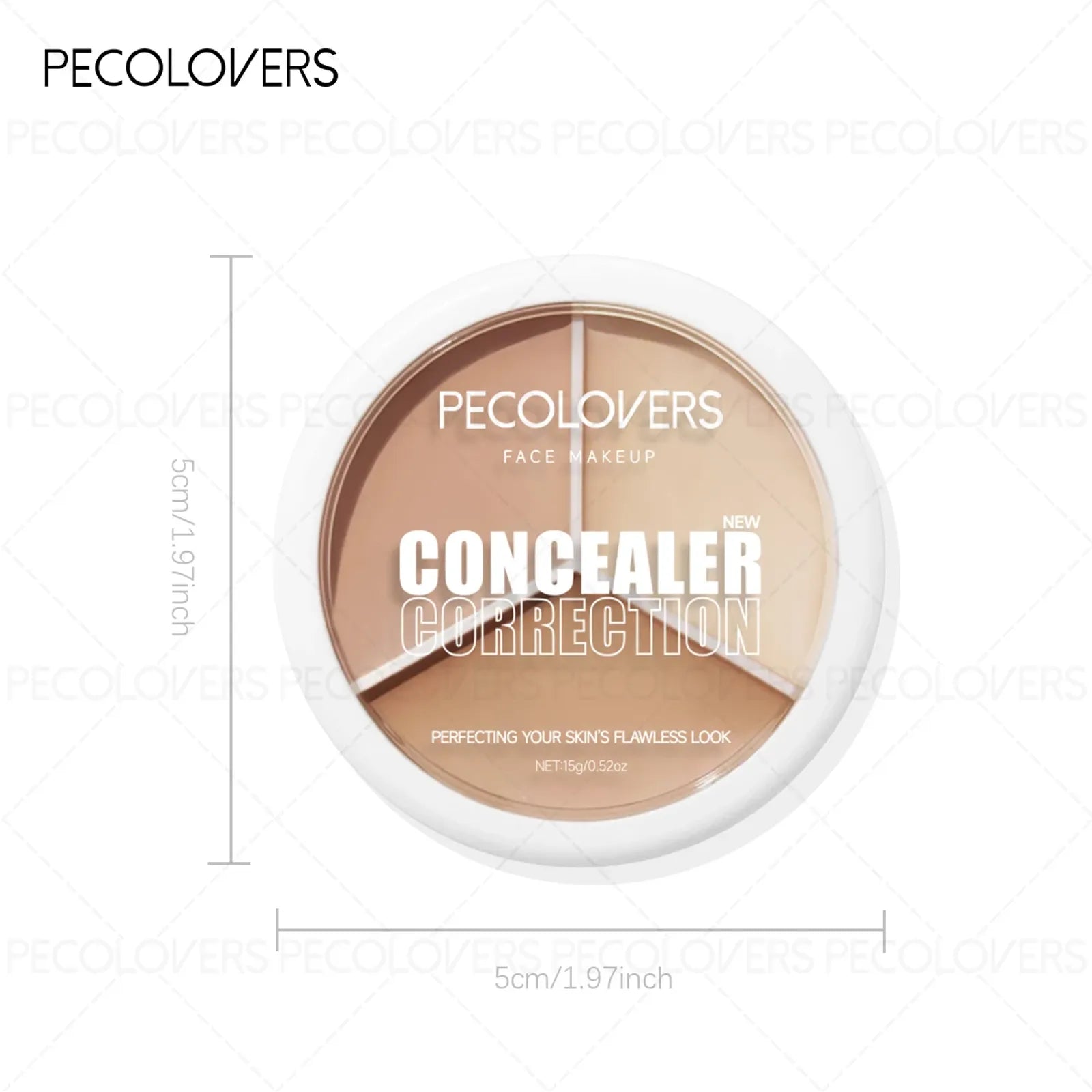Long-lasting Moisturizing Concealer - Waterproof, Lightweight