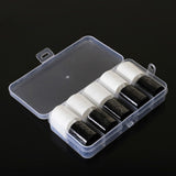 10 Rolls Black and White Lace Transfer Foil for Nail Art