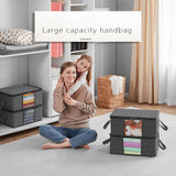 Foldable Clothes Storage Bag - Large Capacity Blanket Organizer