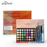 POPFEEL Eye Makeup Set with Palette, Eyeliner, and More