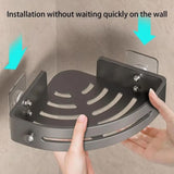 Triangle Large Capacity Wall-Mounted Bathroom Shelves