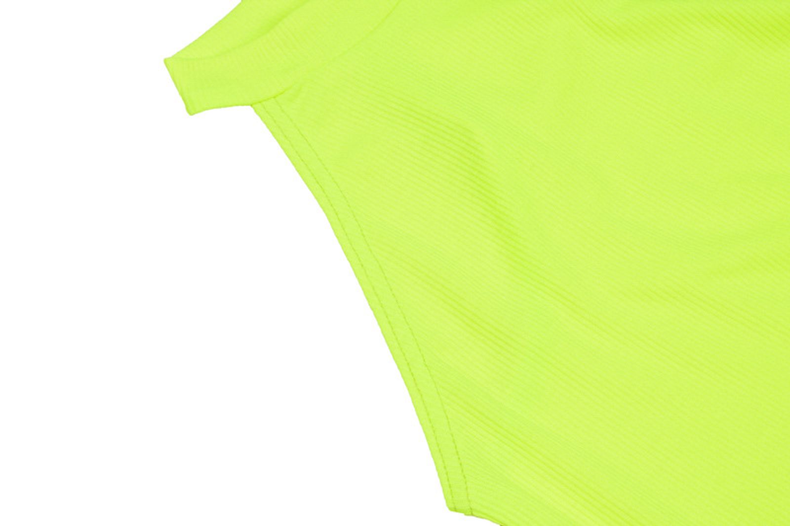 Sexy High Street Neon Bodysuit for Summer Parties