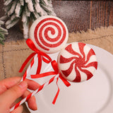 4pcs DIY Christmas Tree Lollipop Decoration Set