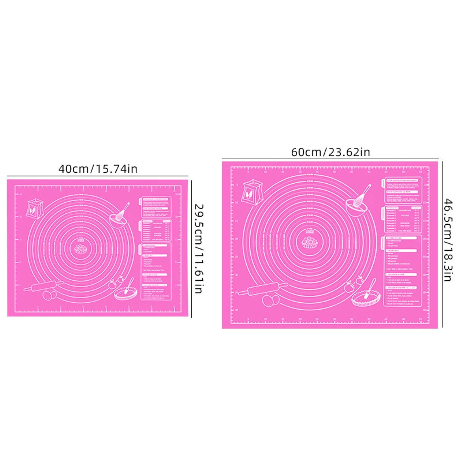 Non-Stick Baking Mat for Pizza & Cakes - Easy Clean