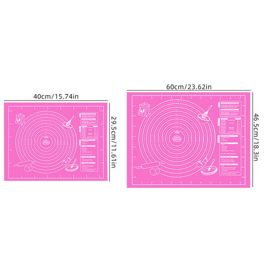 Non-Stick Baking Mat for Pizza & Cakes - Easy Clean