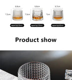 Old Fashioned Whiskey Glasses - Set of Tumblers