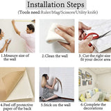 3D Foam Brick Wall Panels - Self Adhesive, Waterproof