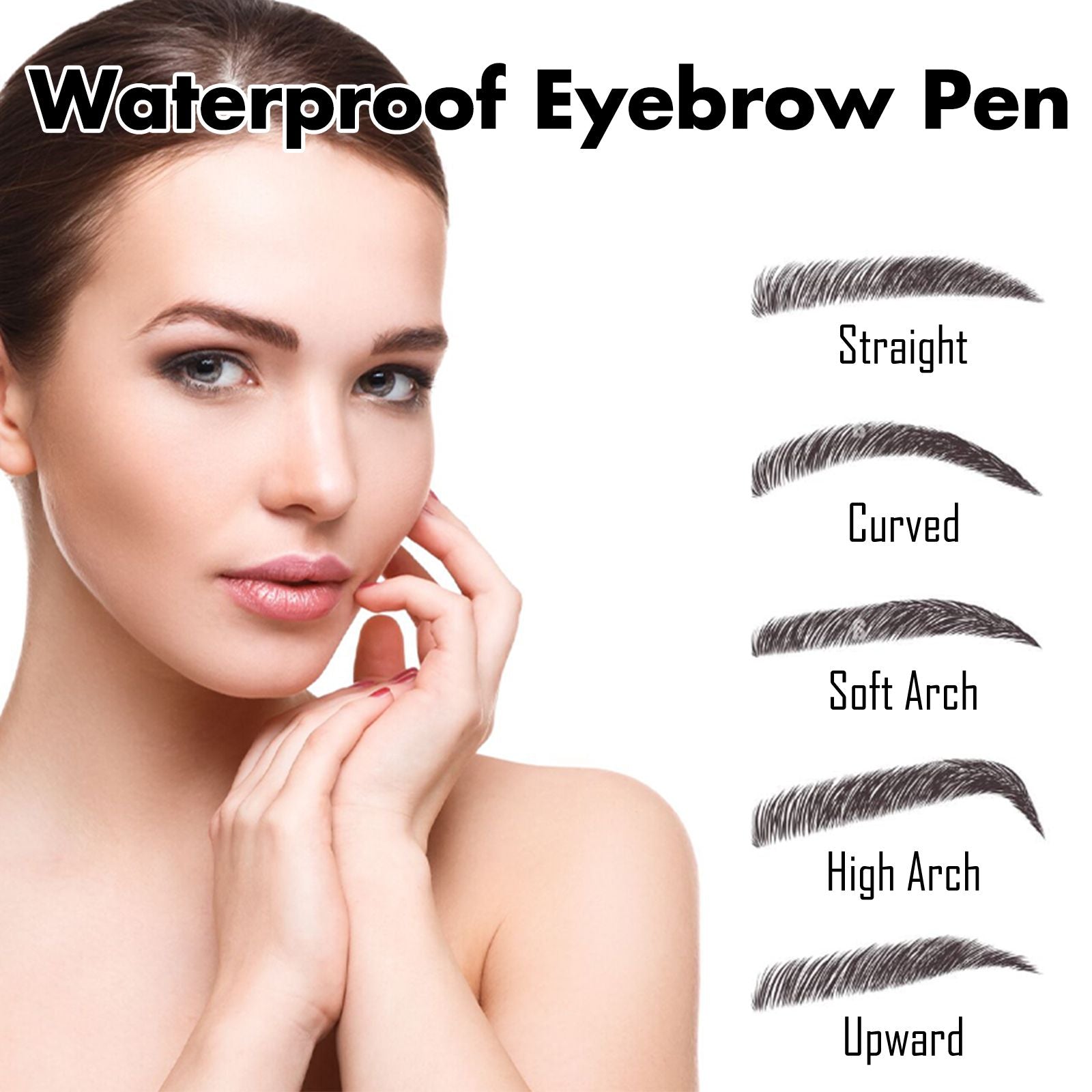 Multi-Color Waterproof Eyebrow Pen