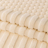 Thicken Warm Geometric Jacquard Fleece Sofa Cover