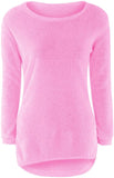 Plus Size Women's Warm Knitted Pullover Sweater