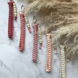 Customized Bohemian Style Bracelet Name Keychain