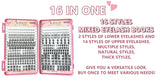 Large Capacity Individual Cluster False Eyelashes