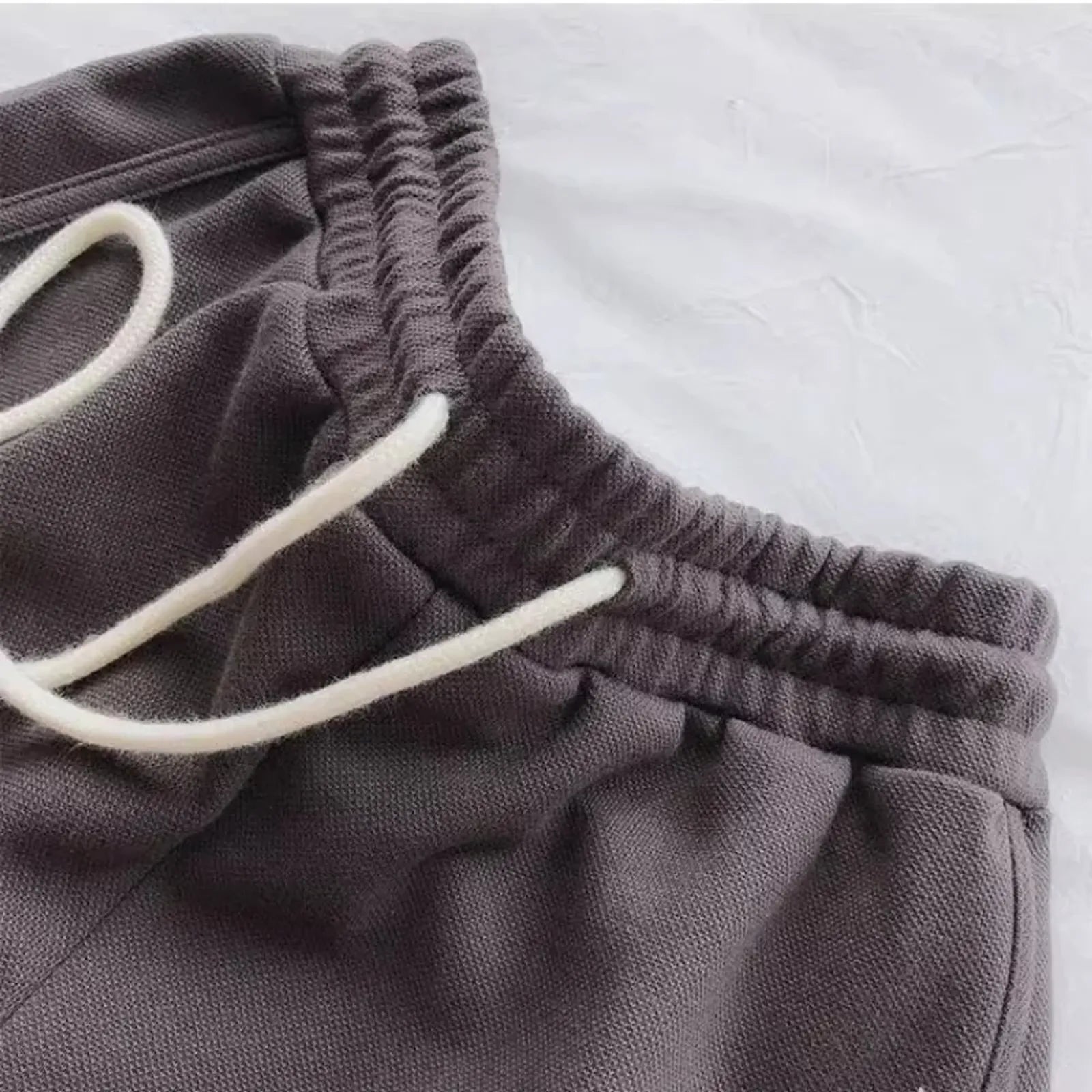 Women's High Waist Loose Drawstring Sports Shorts