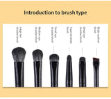 6PCS Professional Eyes Makeup Brushes Set