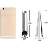 Stainless Steel Cream Horn Molds - Set of 5/10