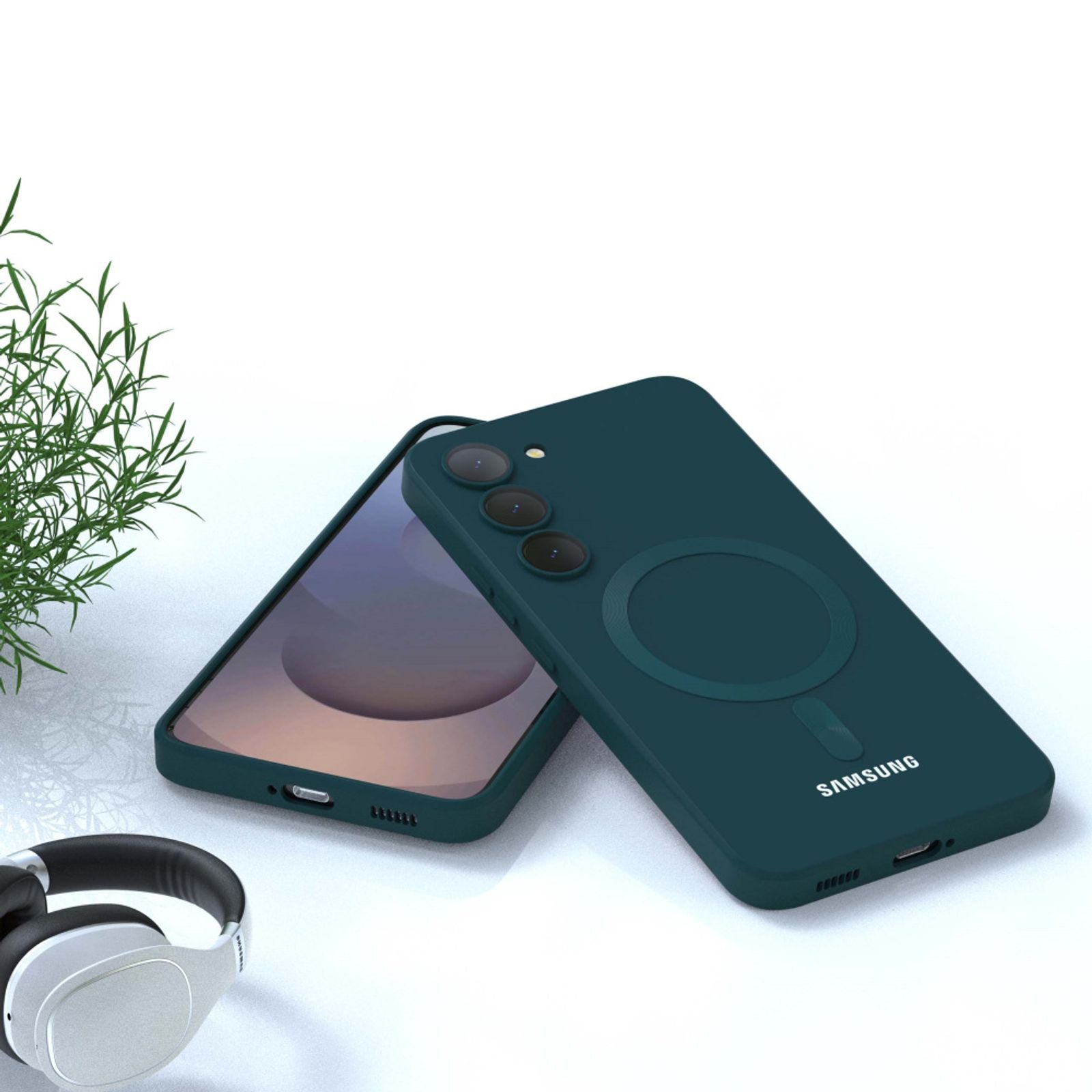 Shockproof Magnetic Case for Samsung Galaxy S25/S24/S23/S22/S21/S20 FE