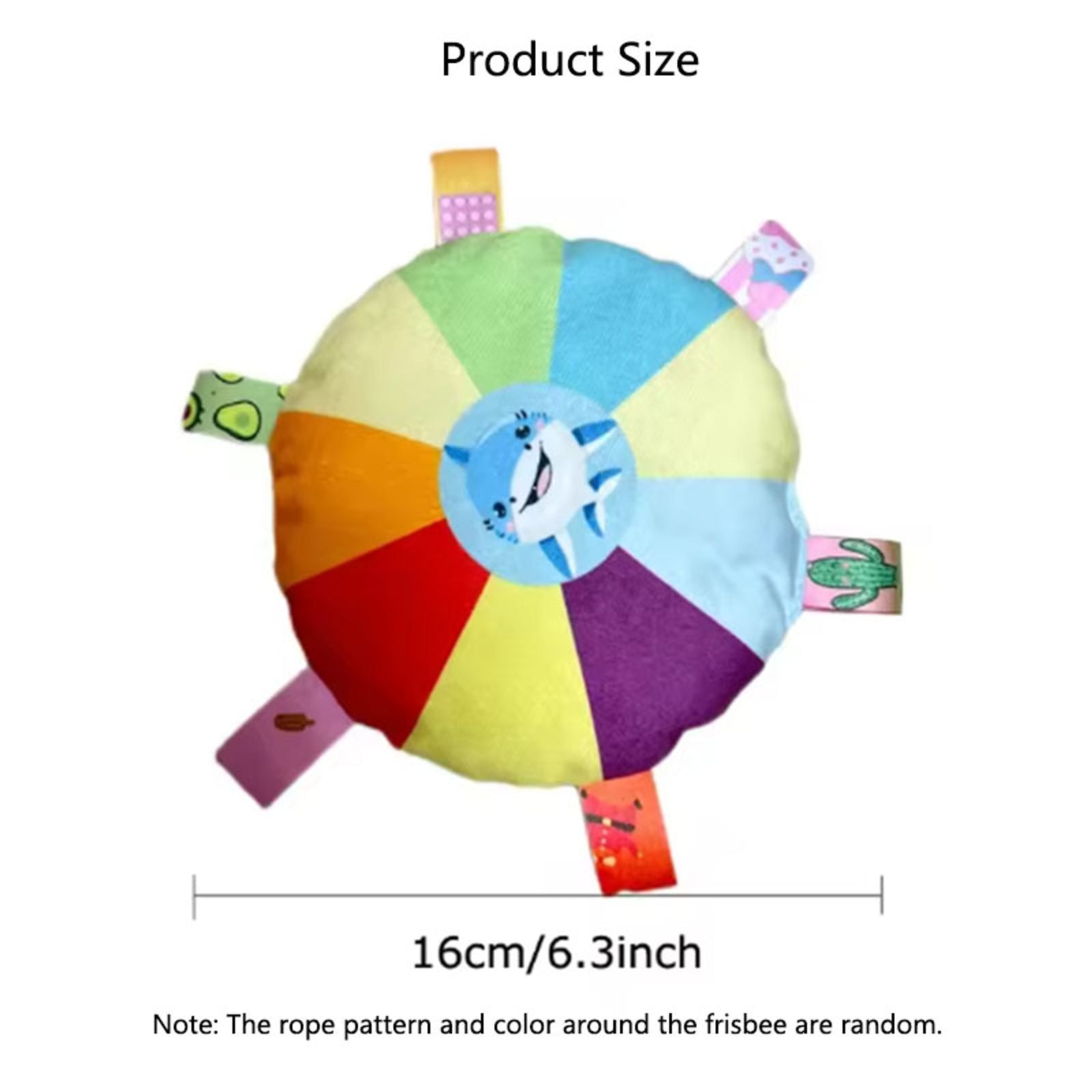 Hot Dog Plush Toy with Bell for Small Dogs