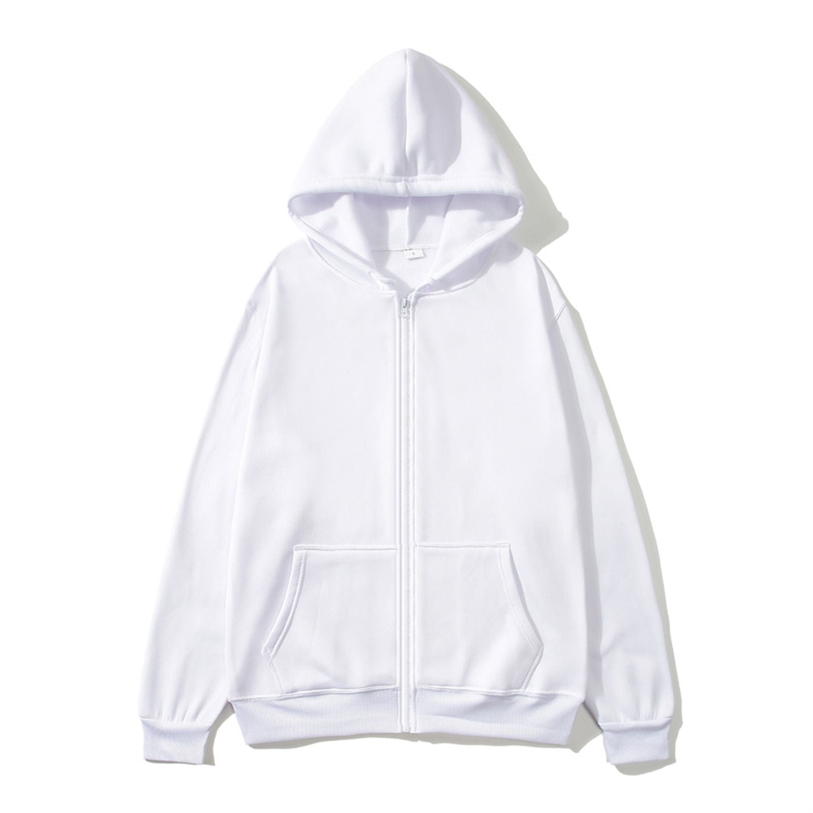 Men's and Women's Fleece Zipper Hoodie Jacket