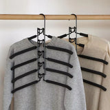 Detachable 5-Layer Space-Saving Clothes Hanger