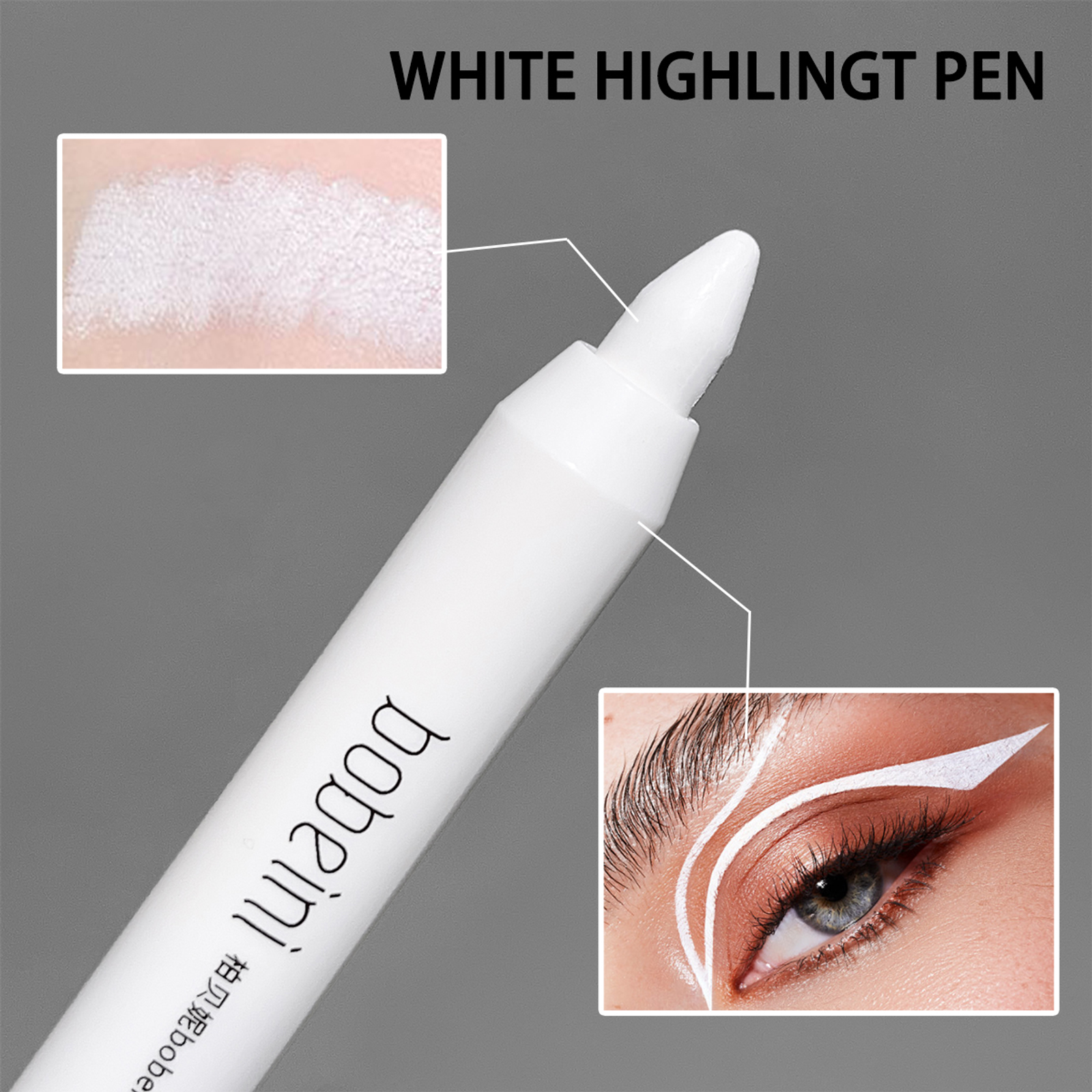 Burst Eyeshadow Pencil - Pearlescent Matte Highlighter