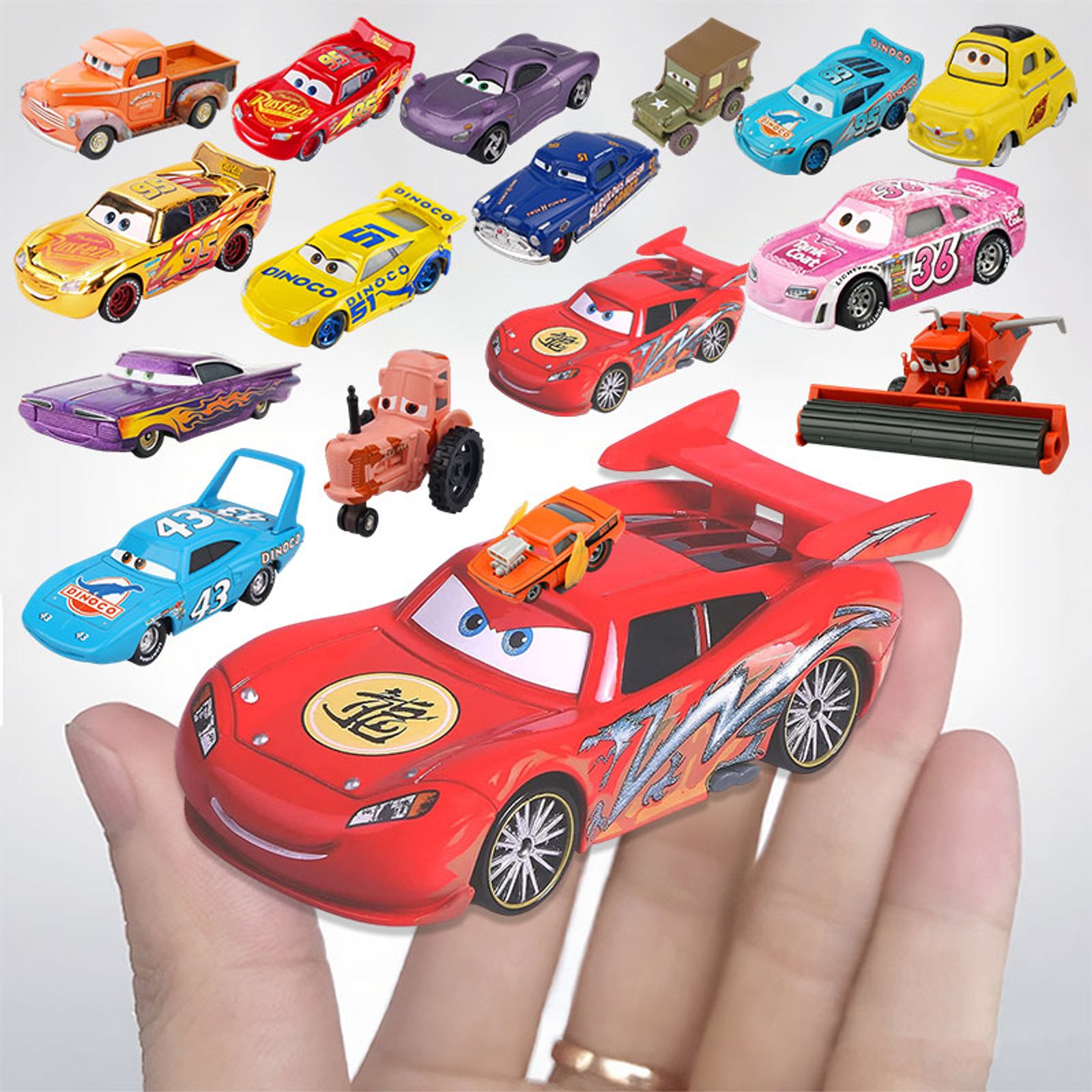 Lightning McQueen Racing Figure - Pixar Cars Toy