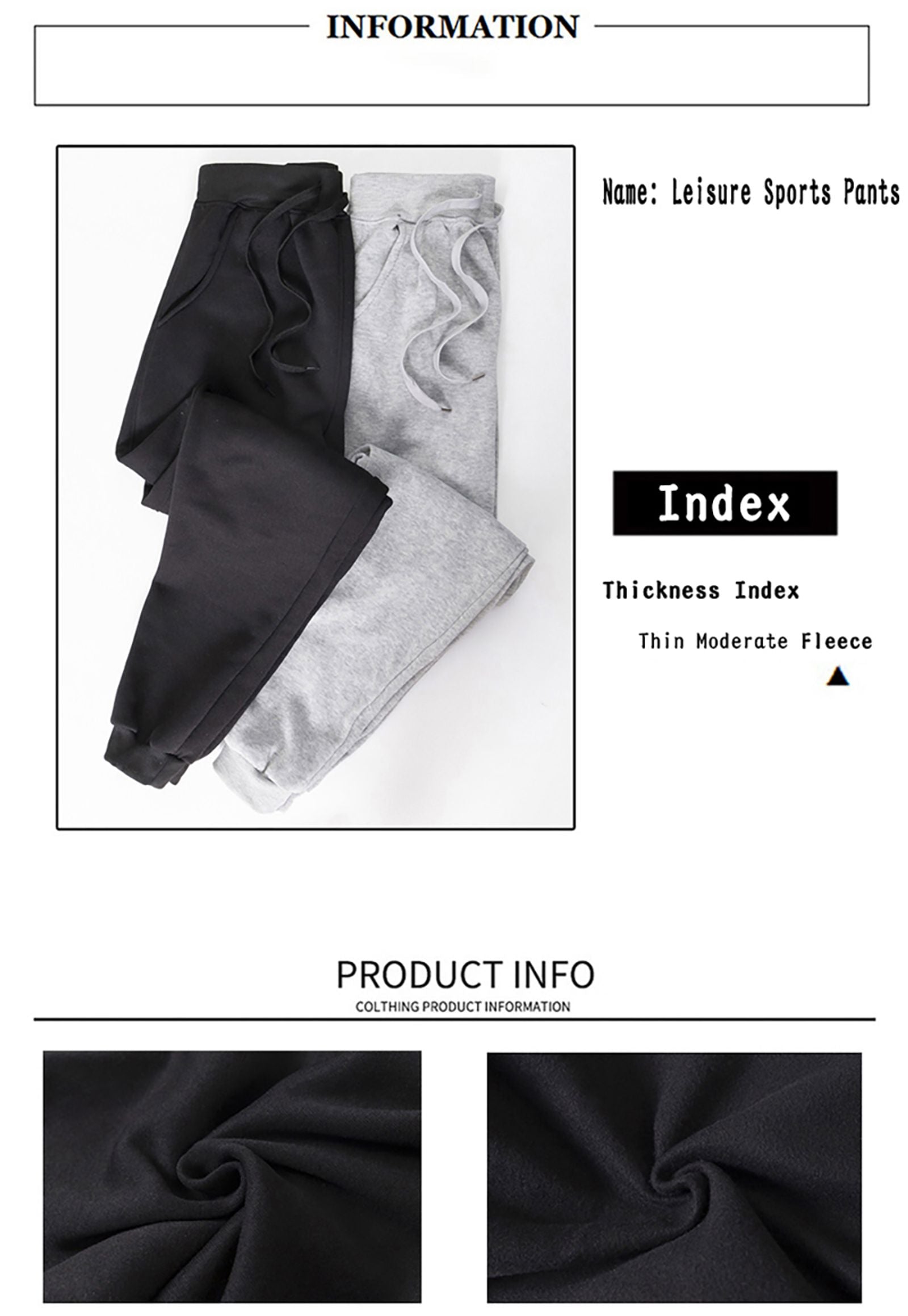 Women's Casual Fleece Sports Pants for Jogging & Working Out